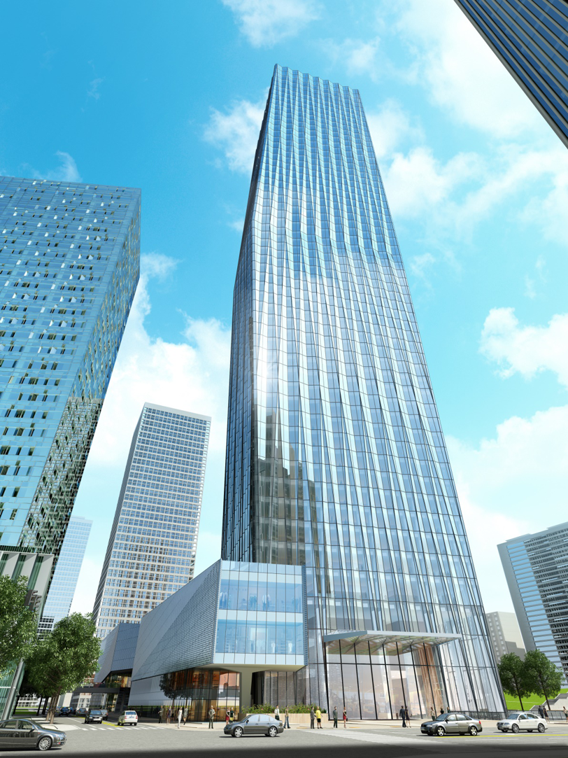 麗島新材為深圳紅土創(chuàng)新大廈--“增色”