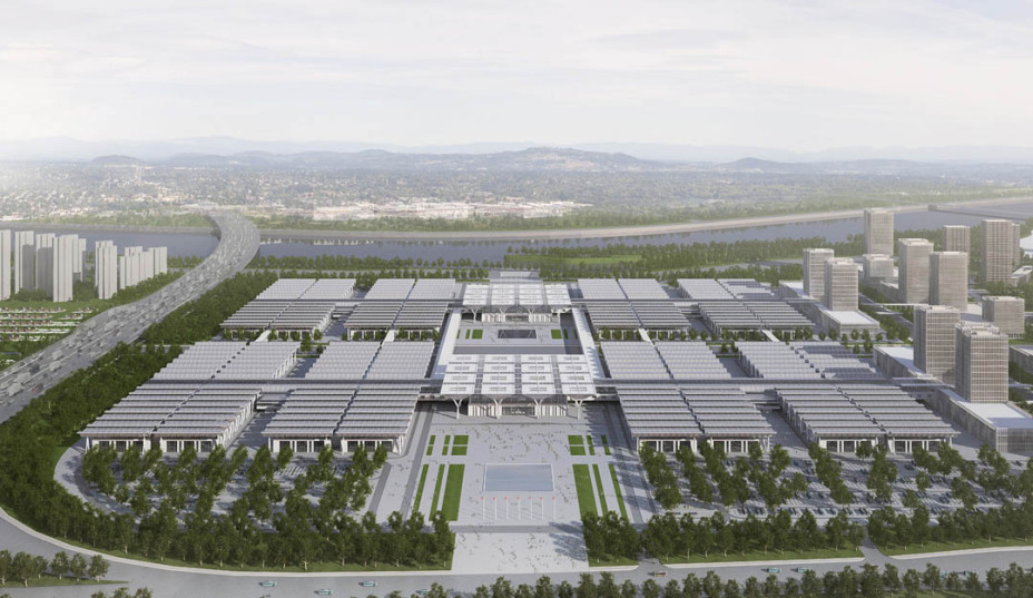 捷報(bào)連連：江蘇麗島新材為天津國(guó)家會(huì)展中心“加瓦”